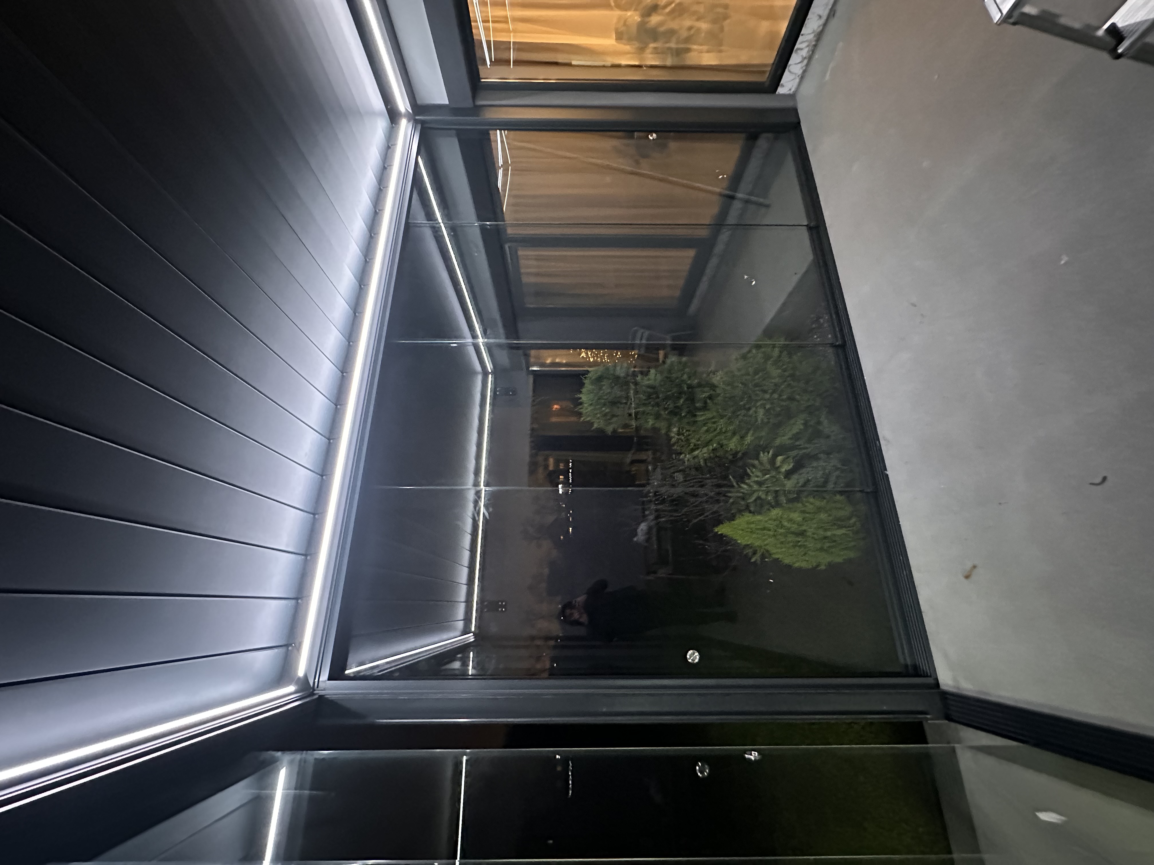 Inchiderea terasei cu sticla - upgrade ulterior